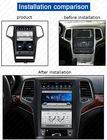 4gb Rom Tesla Style Car Stereo System For Jeep Grand Cherokee 2010-2013 Multimedia Player