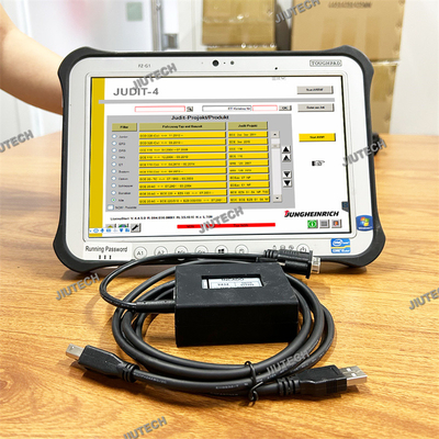 V4.37 For Judit Incado Box Forklift Diagnostic Kit Scanner Jungheinrich JUDIT 4 +FZ G1 tablet Ready to use