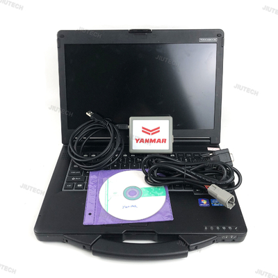 CF53 Laptop with Diesel Engine For Yanmar diagnostic tool For YANMAR Service Tool YEDST Agriculture Tractor construction scanner