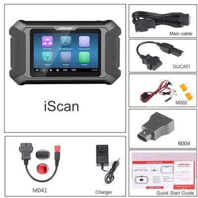 OBDSTAR iScan for DUCATI Motorcycle Diagnostic Tool with M041 Cable Support Diagnose & Key Programming & Odometer Calibration
