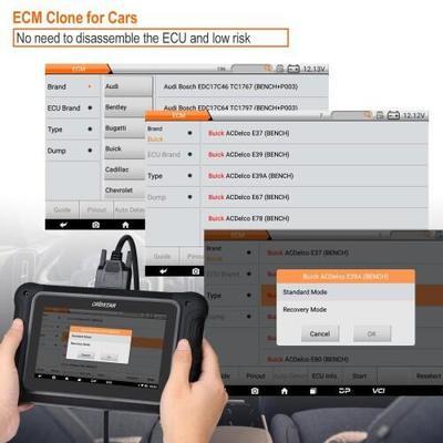 2025 Full Version OBDSTAR DC706 ECU Tool for Car and Motorcycle with ECM+TCM+BODY ECU Clone by OBD or BENCH