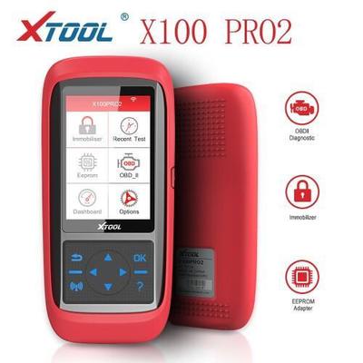 XTOOL X100 Pro2 OBD2 Auto Key Programmer Mileage Adjustment Tool Including EEPROM Code Reader Online Update Multi-language