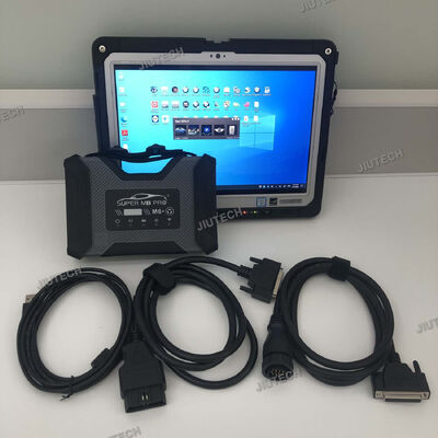 Newest SUPER MB Pro M6+ Diagnosis V CI with Multiplexer XENTRY for Benz Car Truck Diagnostic Tool and CF33 Tablet
