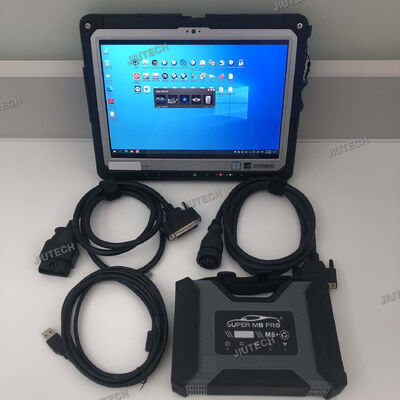 Newest SUPER MB Pro M6+ Diagnosis V CI with Multiplexer XENTRY for Benz Car Truck Diagnostic Tool and CF33 Tablet

