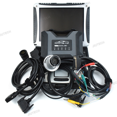 Super MB pro M6 with Cf19 laptop xentry for MB car truck Diagnosis scanner tool MB C6 star Full Configuration Work