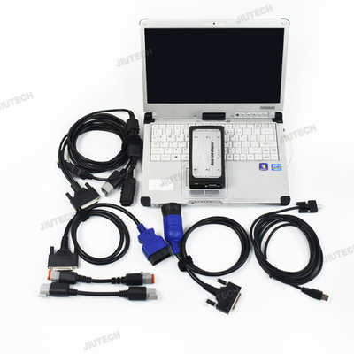 Laptop CFC2 z For Cummins Inline 6 Plus V7.6.2 Z Keygen Data Link Adapter Heavy Duty Diagnostic Tool Kompletny zestaw skaner ciężarówki