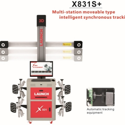 Oryginalny WYPRZEDZENIE X831S+ X831Plus 3D 4-Post Car Alignment Lifts Platform