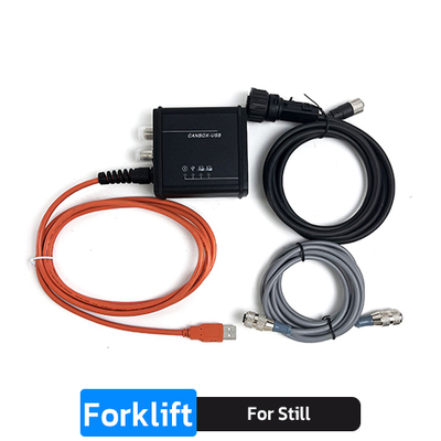 Zestaw diagnostyczny do ciągłych wózków widłowych V8.20 Interfejs USB do ciągłych wózków widłowych STEDS Oprogramowanie diagnostyczne Narzędzia skanera do ciągłych wózków widłowych Scanner diagnostyczny do ciągłych wózków widłowych
