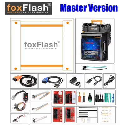 FoxFlash Super Narzędzie do Klonowania i Chip Tuningu ECU TCU, Narzędzie do Programowania ECU, Wersja Oprogramowania Master V1.4.2, Wersja Firmware FW:D087
