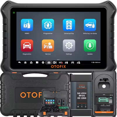 OTOFIX IM2 Advanced IMMO Key Programmer and Diagnostic Tool z XP1 PRO & V1 Flash Key FOB Programming Device Te same funkcje jak