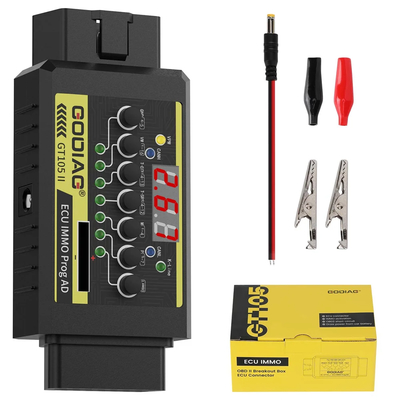 GODIAG GT105 II ECU IMMO Prog AD Pudełko z alarmem 11V