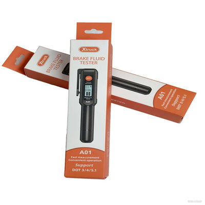 Tester płynu hamulcowego Xtruck A01 Universal z sondą wysokiej precyzji i wyświetlaczem HTN do wykrywania płynu hamulcowego DOT3/4/5.1