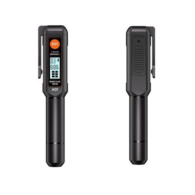 Cyfrowy tester płynu hamulcowego o rozmiarze 155 mm*30 mm*25 mm, masie 38,5 g i środowisku użytkowania 0 ~ 50 °C dla dokładnego testowania oleju hamulcowego