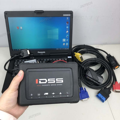 Laptop CF53 z oryginalnym skanerem diagnostycznym Isuzu IDSS z oprogramowaniem w wersji 2025, sprzęt i oprogramowanie typu „wszystko w jednym”, obsługa wielu języków do diagnostyki ciężarówek i koparek