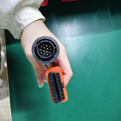 Xtruck Y009 OBD2 14 Pin Diagnostic Cable for Volvo Truck and Excavator Diagnosis