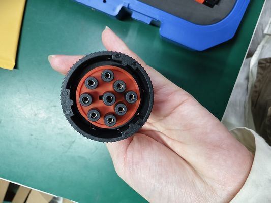 9pin Diagnostic Cable with 9pin Interface for Xtruck Y009 HD Truck Diagnostic Kit and CAT Adapter