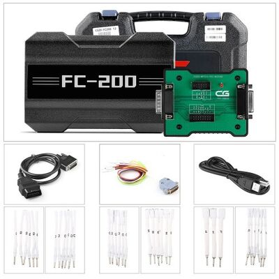 CG FC200 ECU Programer z adapterem MPC5XX do klonu modułu ISN Czytanie, pisanie i inteligentne rozpoznawanie