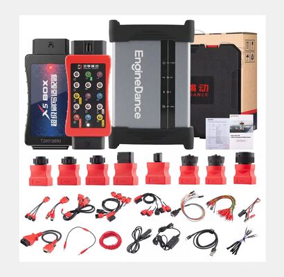Enginedance X5 z X5 BOX Ciężki Skaner Diagnostyczny ECU Pojazdów Dieselowych Programowanie Ciężarówek Tryb Ławki Odczyt/Zapis Flash OBD