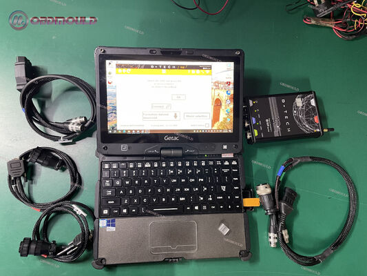 dla Deutz Fahr + Getac Laptop Tractor Combine Truck Narzędzie diagnostyczne SDF D-TechAPP SerDia 4.0 Eol Program klucz dongle Fahr D-Tech
