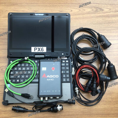 V110 Laptop dla Agco FENDT 4x4 VCI Valtra Massey Ferguson Traktory Ciężarówka Agco Dst Canusb Elektroniczny zestaw AGCO EDT Narzędzie diagnostyczne