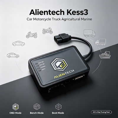 Alientech KESS V3 Multi-Protocol ECU Programmer z 10x szybszym transferem plików i możliwością ulepszenia z wersji Slave do Master