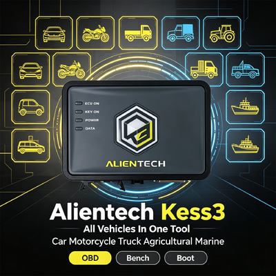 Alientech KESS V3 ECU tuning platformy z trójtrybie OBD Bench Boot 7x szybszy mikroprocesor i 10x szybszy transfer plików