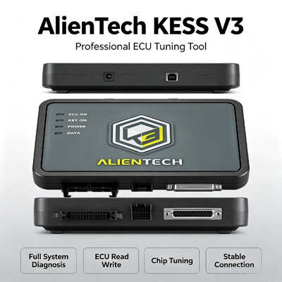 Alientech KESS3 Master Wersja Programator Chip Tuning ECU TCU z OBD, Bench i Boot Programming oraz 10x Szybszą Prędkością Przetwarzania