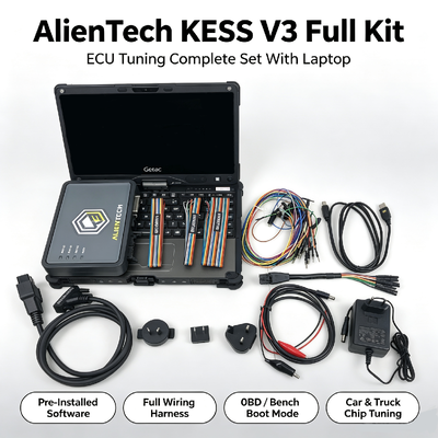 Programator ECU samochodowy Alientech KESS3 z pełnym wsparciem protokołów OBD i wielojęzycznością do tuningu OBD i na stole