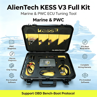 Alientech KESS3 ECU Programer Diagnostic Device z Marine PWC Tuning OBD Bench Boot i bezpłatną 12 miesięczną subskrypcją