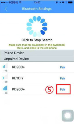 KEYDIY KD900 + dla IOS Android Bluetooth Remote Maker-7