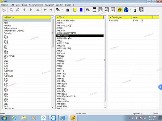 F110 tabletka z For Judit Incado Box Jungheinrich 4 Narzędzie diagnostyczne wózka widłowego z 4.37 częściami oprogramowania Katalog narzędzi diagnostycznych Judit ET EN 33